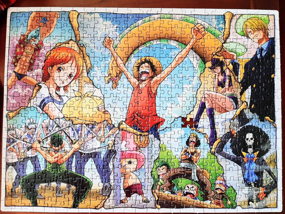 Puzzle One Piece Anime puzzle collection Clementoni 500peças