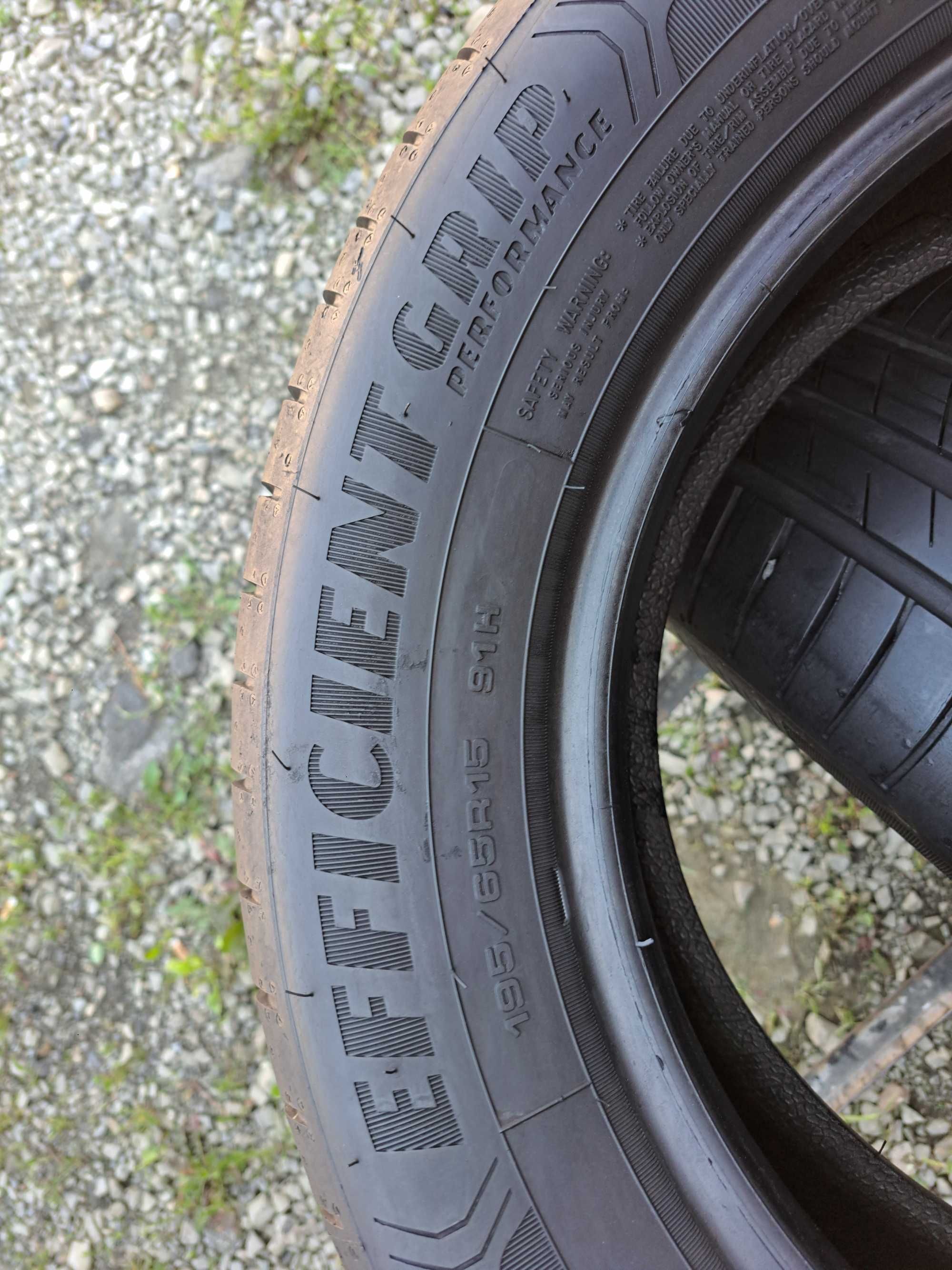 Opony Letnie 195/65R15 Goodyear Efficient Grip 195/65/15 2szt Polecam!