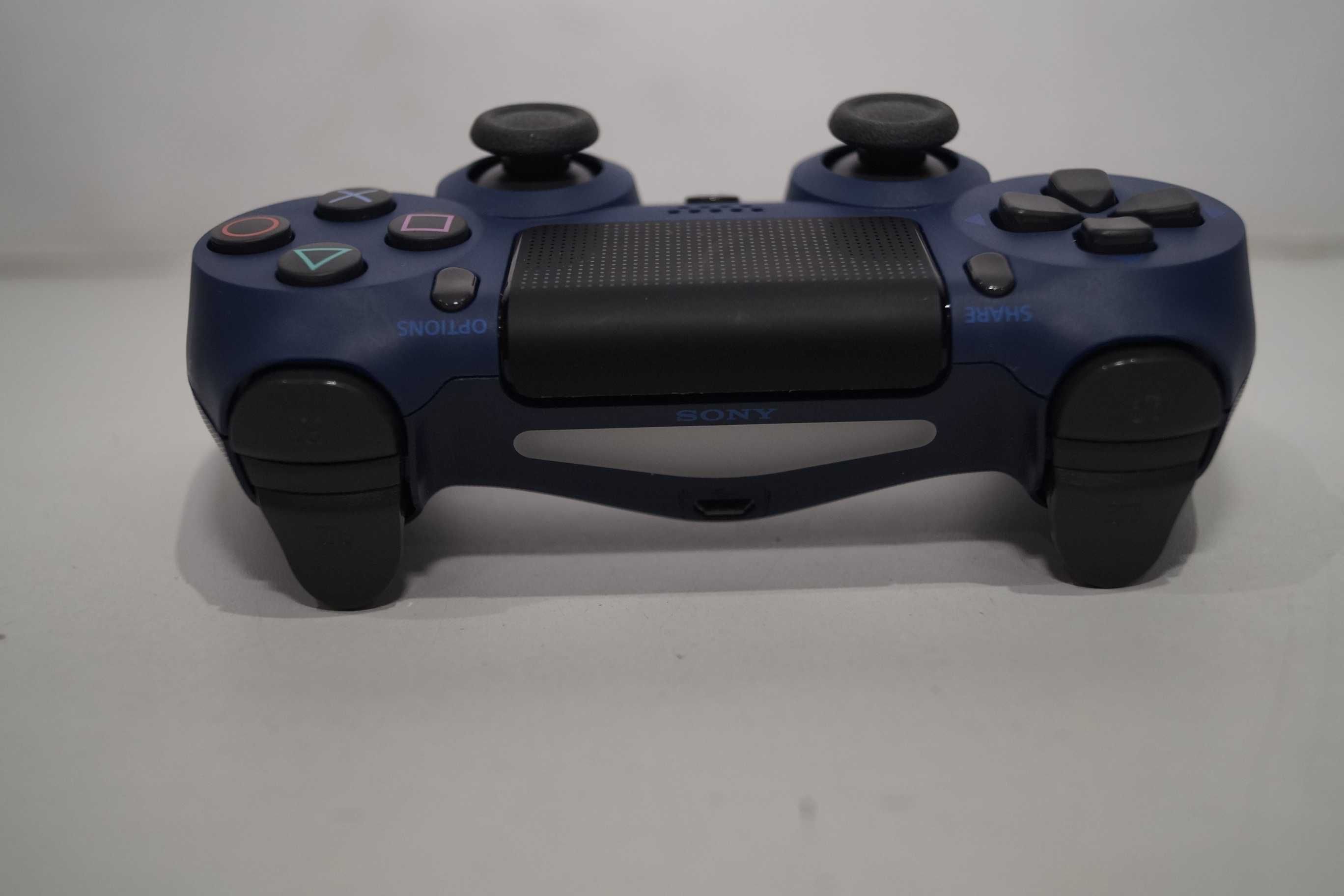 Pad Kontroler Sony DualShock 4 V2 dark blue ciemny niebieski PS4