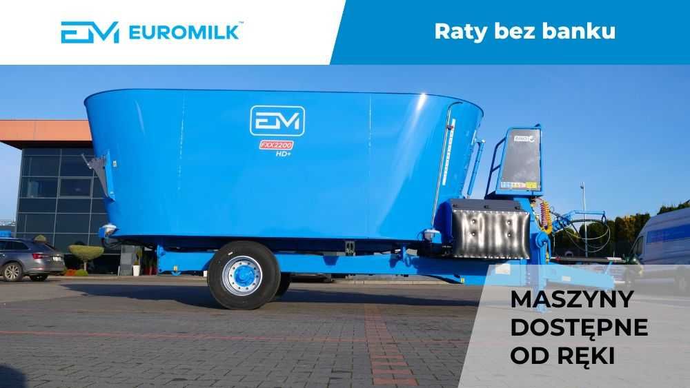 Wóz paszowy Paszowóz EUROMILK RINO FXX 2200 HD+ 22m3 OD RĘKI