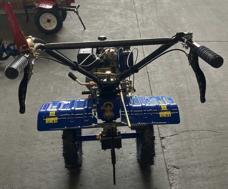 Культиватор синій (ПОВІТРЯ) - 1050-3 (колеса 10", 6,5кс) (FORTE)