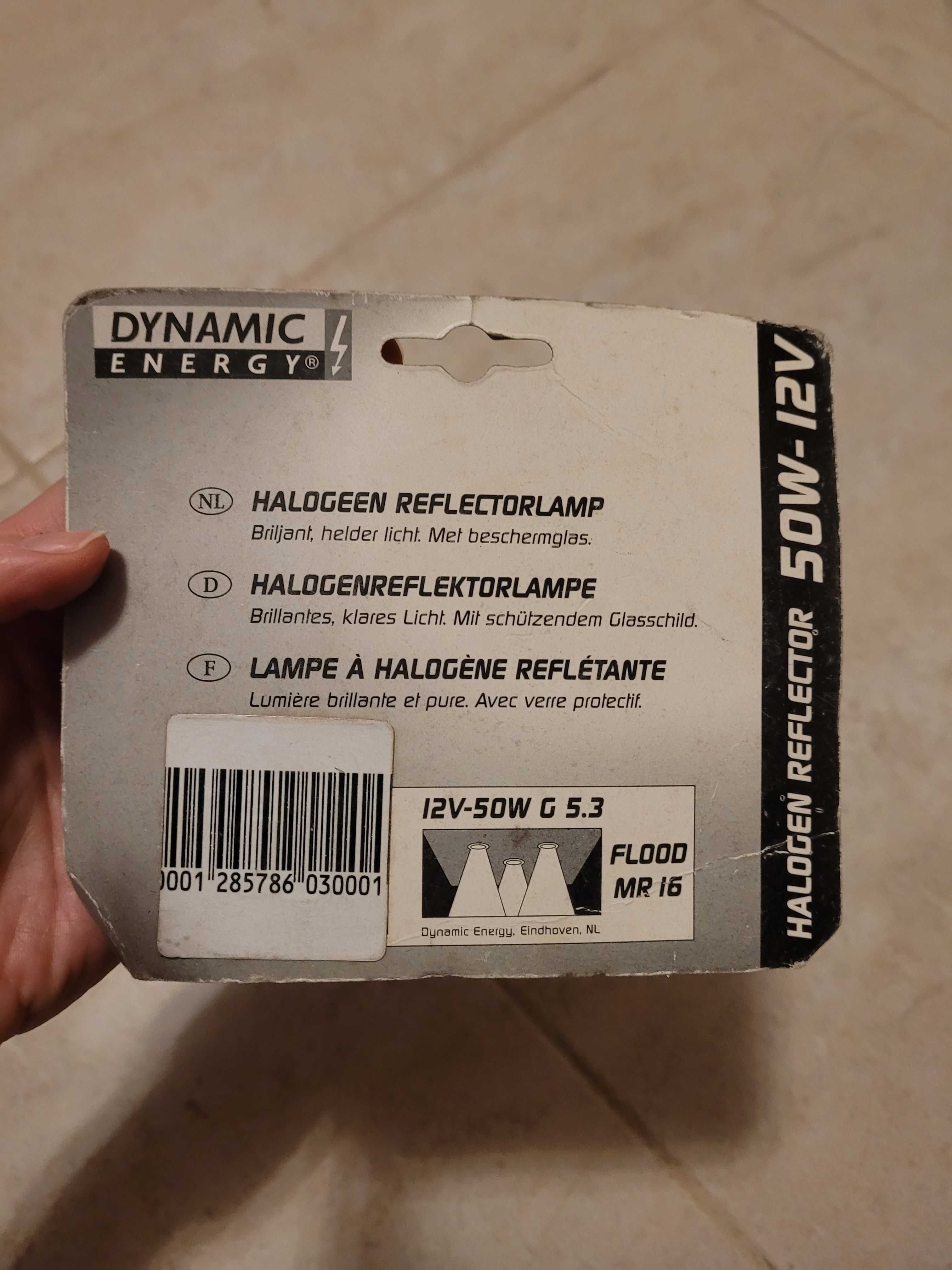 Żarówka halogenowa 12V 50W MR16 GU5.3