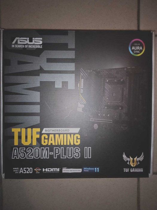 Материнська плата ASUS TUF GAMING A520M-PLUS II