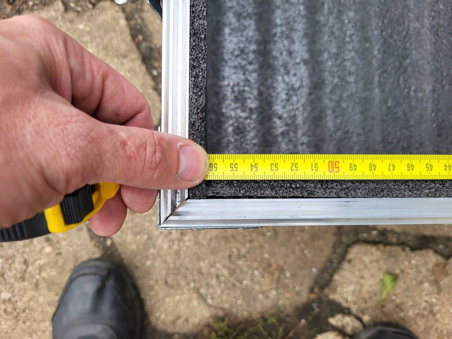 115x56x54 Walizka koła case skrzynia flightcase, FAKTURA