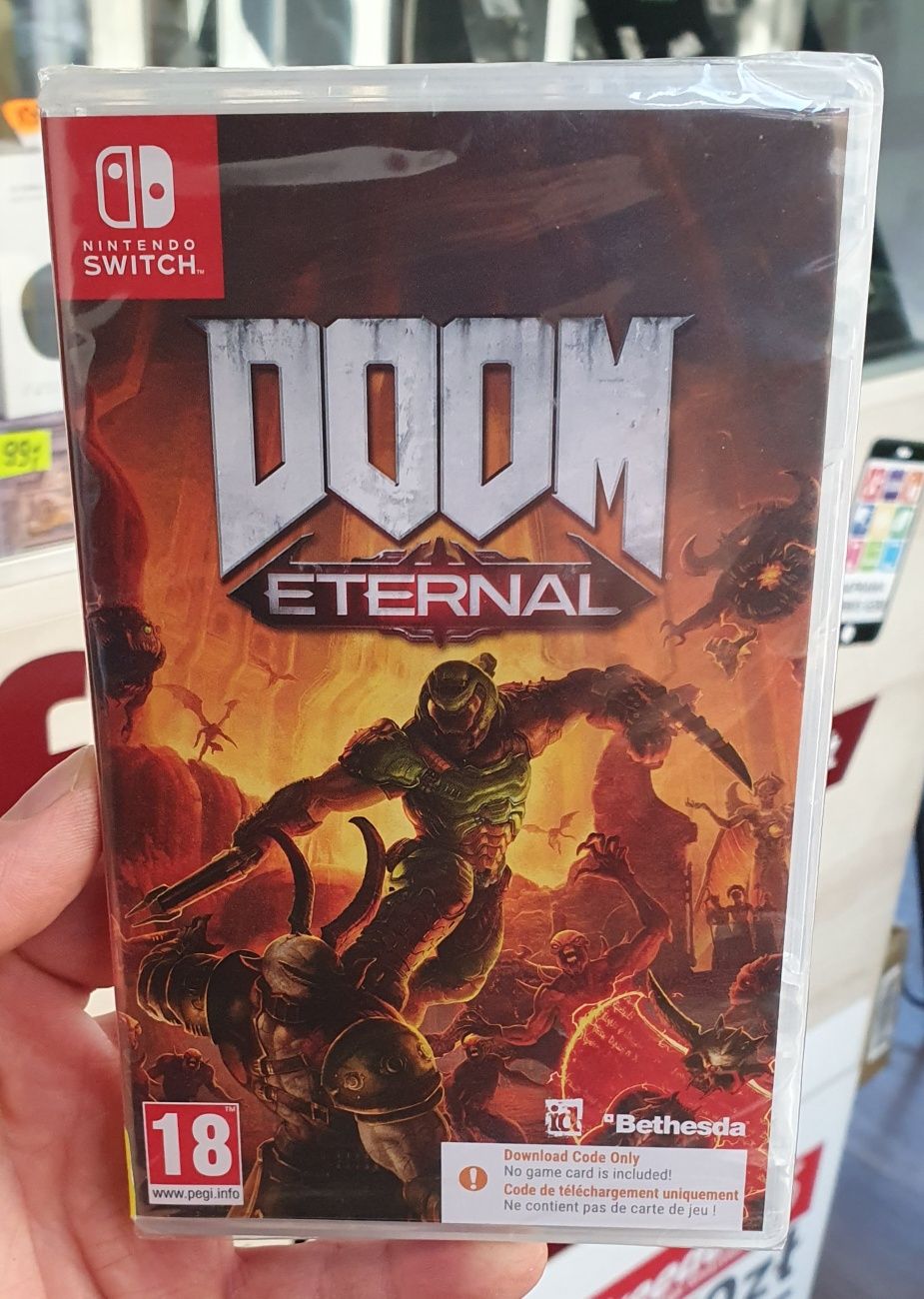 Doom na konsolę NINTENDO SWITCH folia LOMBARD