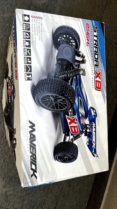 Maverick Strada XB 1/10 4WD Eléctrico – Quase Novo