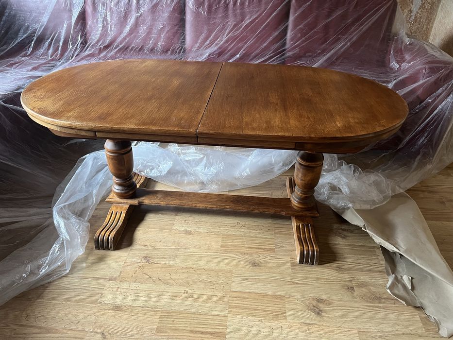 Stół stolik drewniany kawowy rozkładany