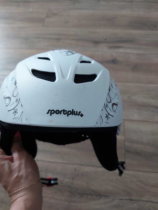 Kask narciarski, na snowboard dziewczęcy