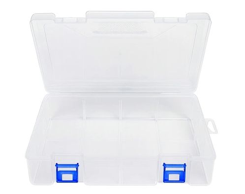Plastikowe pudełeczko 230x160x60mm - zamykany pojemniczek - Organizer