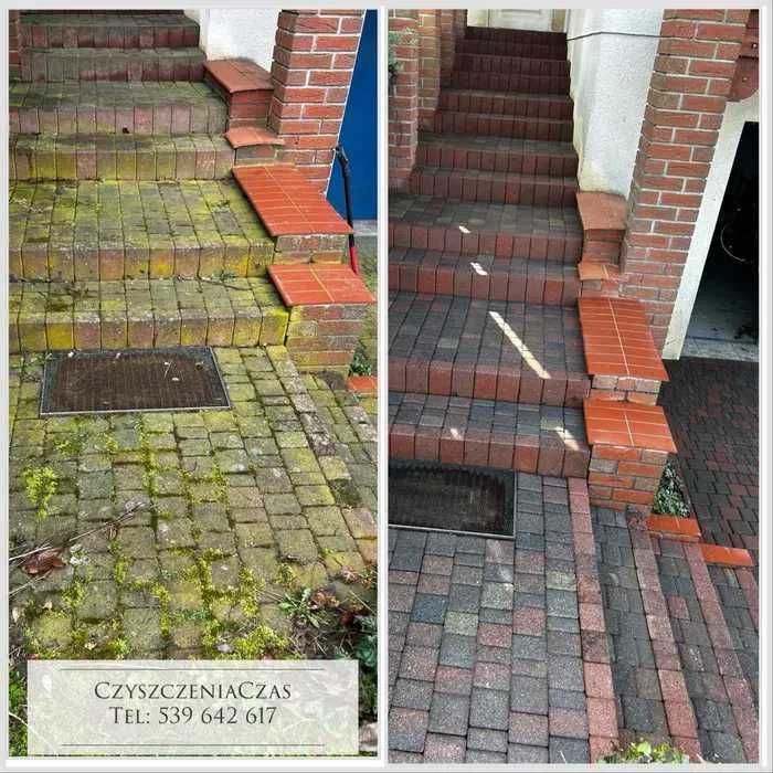 Mycie Czyszczenie Elewacji Kostki Brukowej Dachu