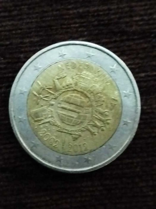 Moedas de 2€ com erro de cunhagem e para colecionadores