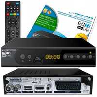 Darmowa telewizja cyfrowa DVB-T2 HEVC Nowy komplet z wysyłką w cenie