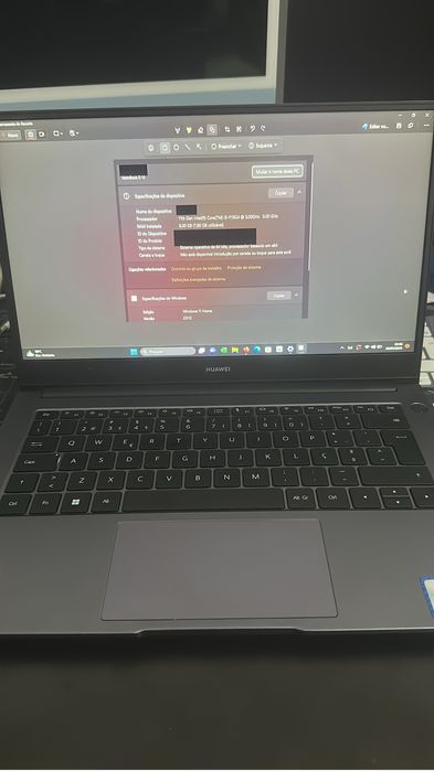 Portatil huawei matebook d14