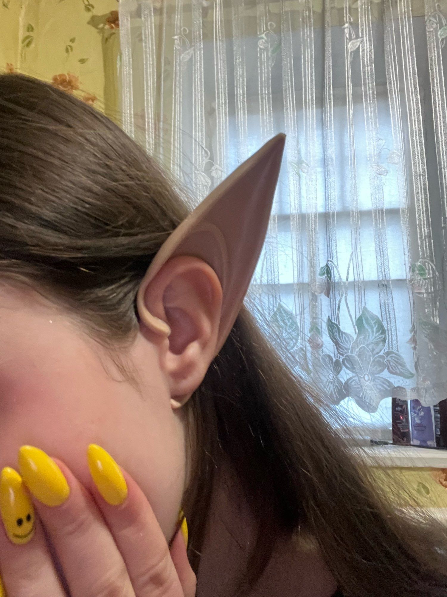 Длинные накладные эльфийские уши для косплея фея ушки на Halloween
