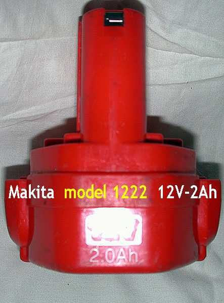 Makita 1222 Akumulator do regeneracji 12V 2Ah Bateria 12 V 2.0 Ah 2 Ah