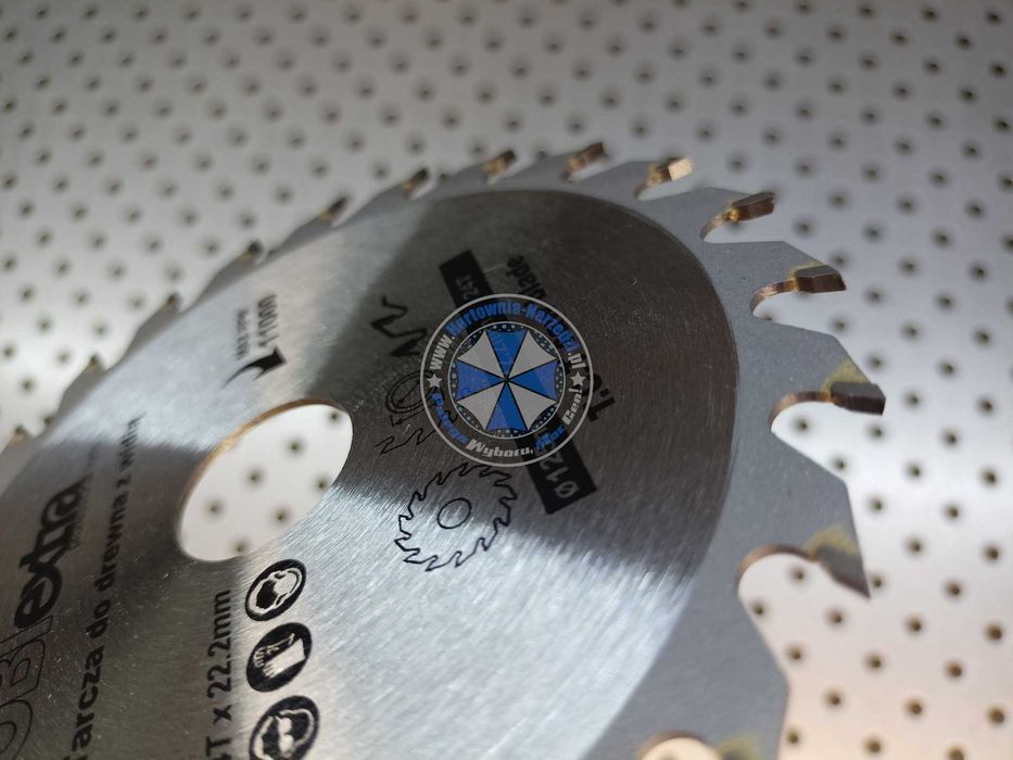 Tarcza do drewna z Widią TCT 125mm 24T tarcza do drewna 125mm