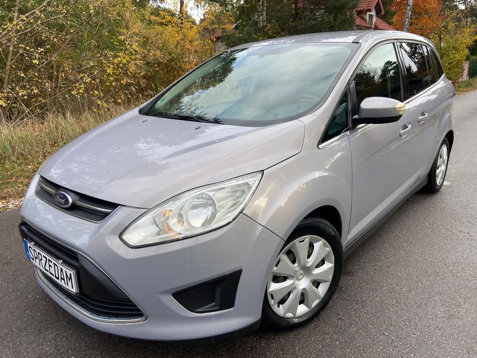 Ford Grand C-Max 1.6 Benzyna  Super Stan 7-osob Bogate Wyposażenie Hak