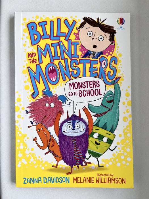 Usborne billy and the little monsters ksiazka