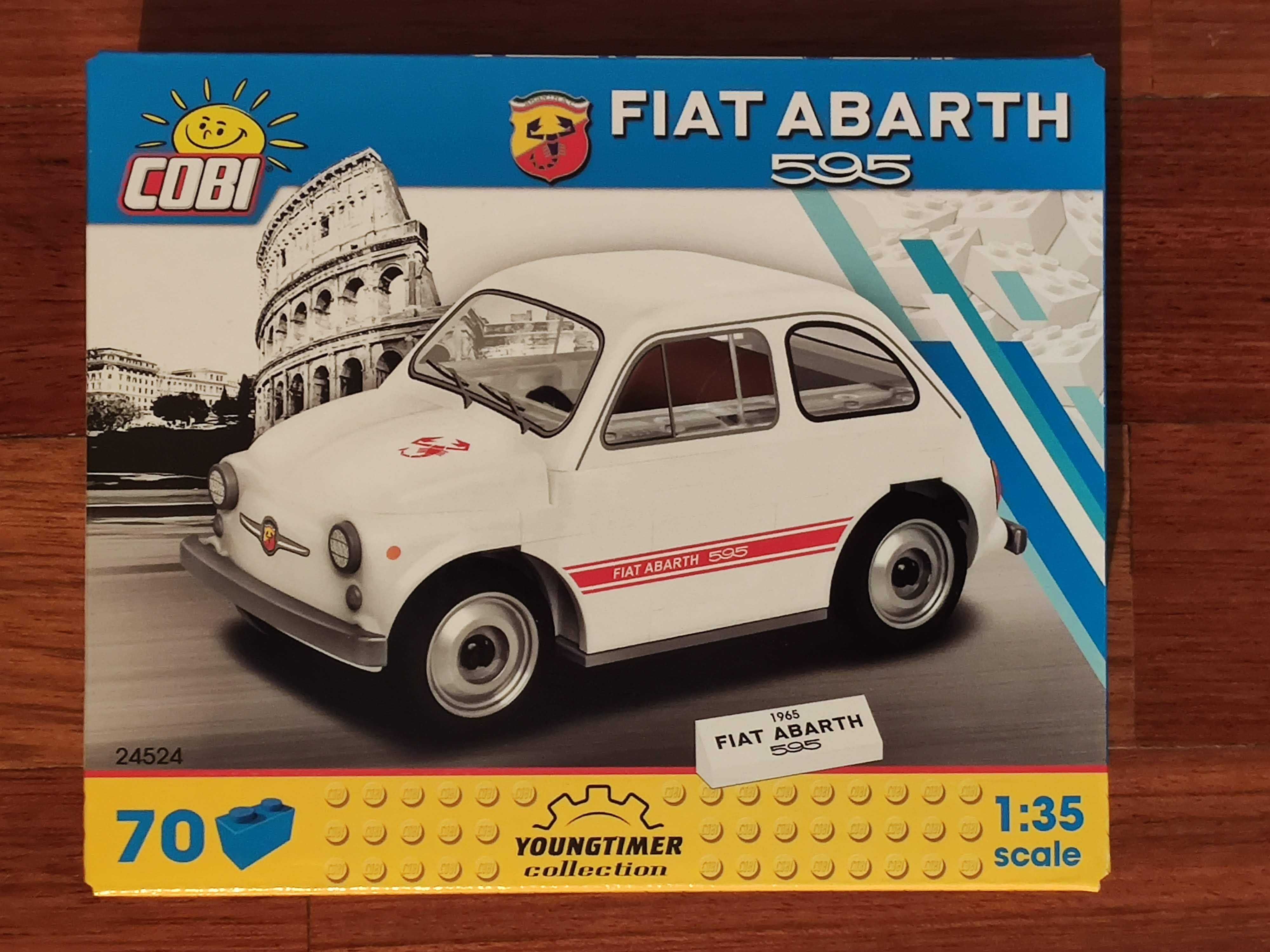 Fiat 500 Abarth Fiat 595 Cobi Compativel Lego