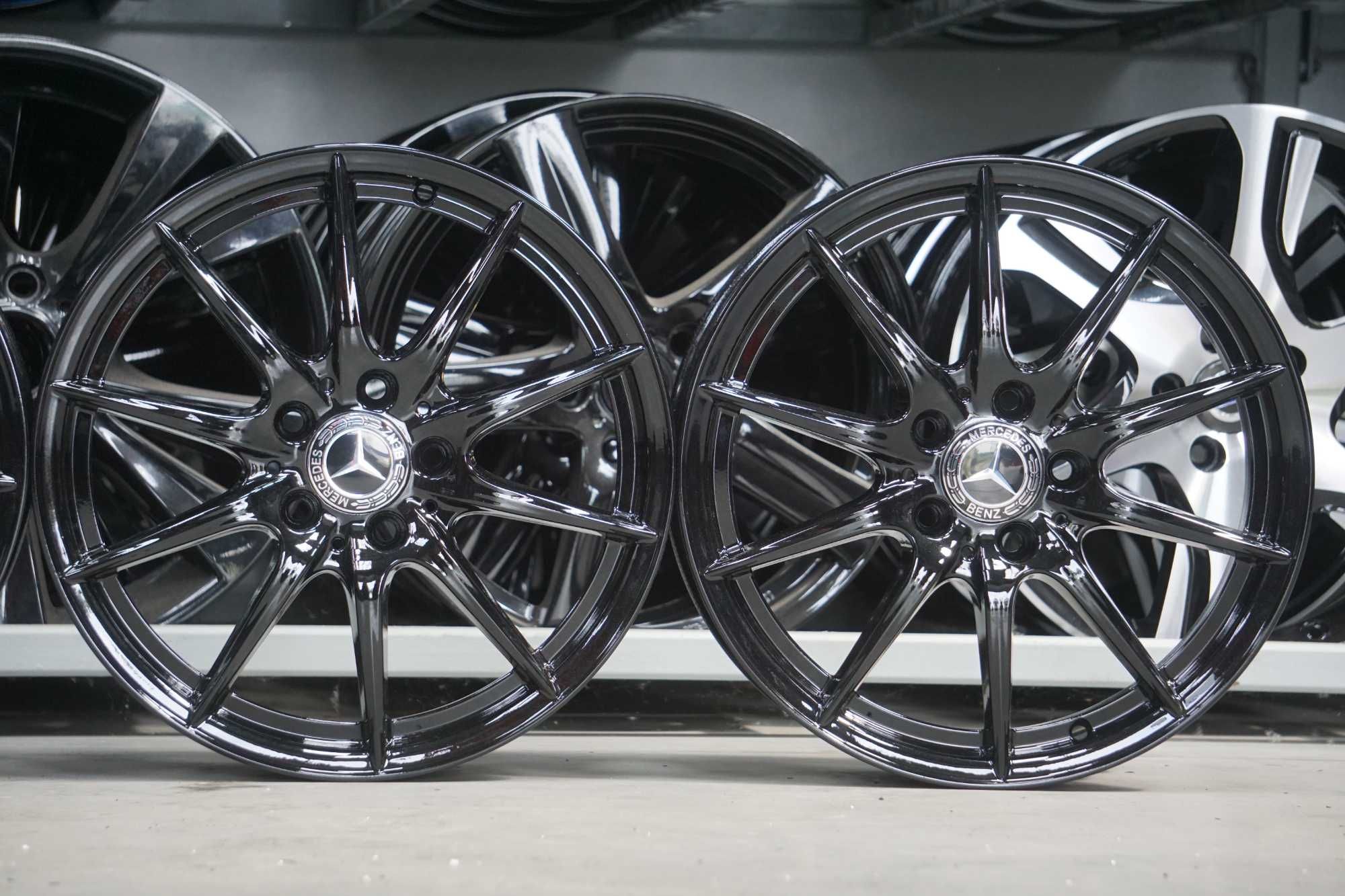 Alufelgi Mercedes W246 5x112 6.5Jx17 et49 czarny mega polysk
