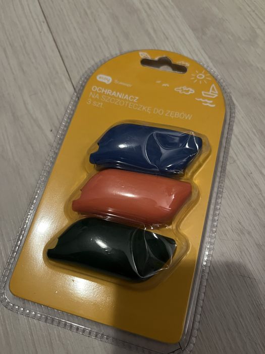 Ochraniacz na szczoteczke do zębów 3 szt