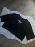 Nike sportswear crop tee t-shirt z nadrukiem
