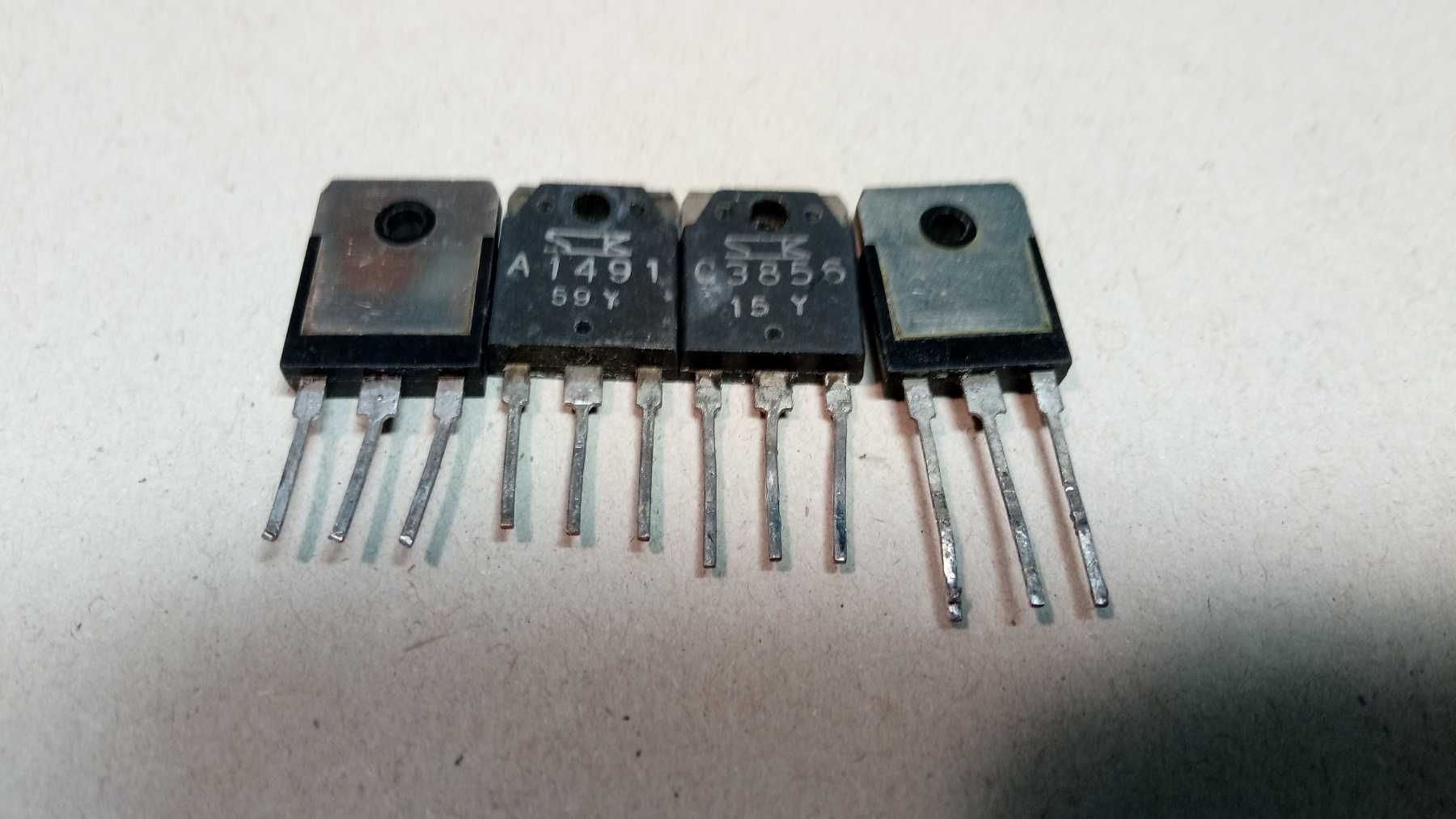 Біполярні транзистори 2SA1491 2SC3855, оригінал, б.в.
