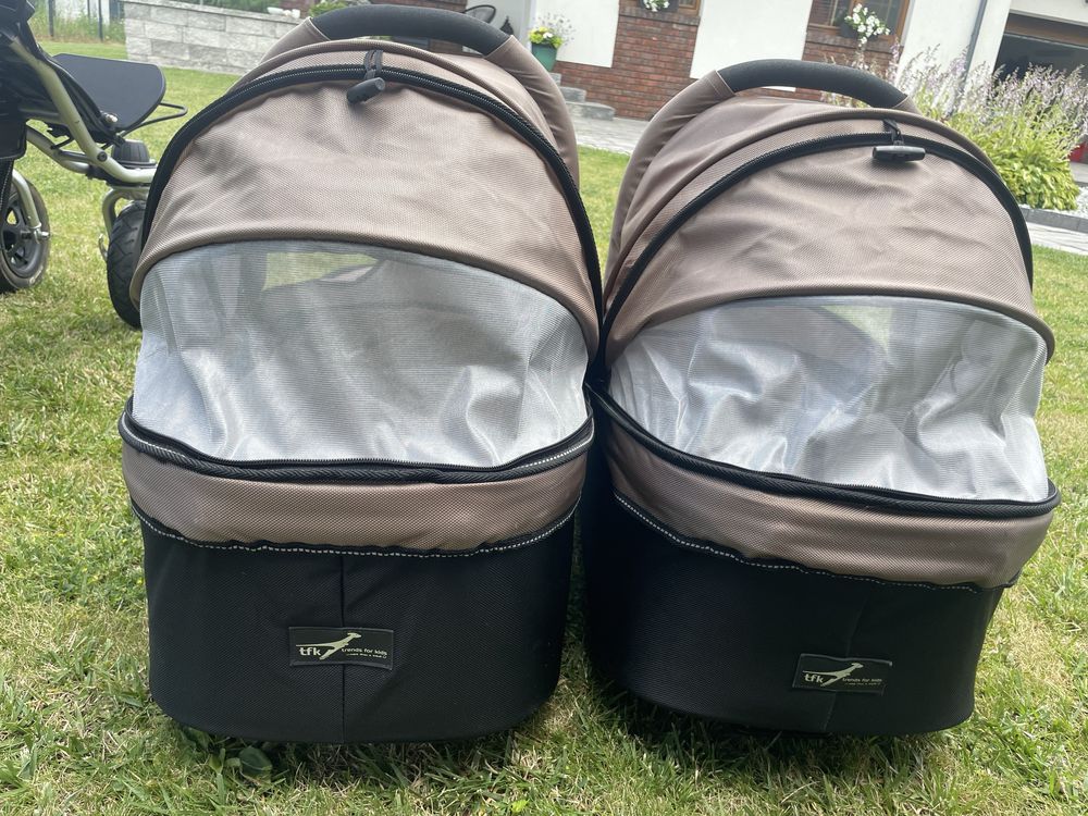 Wózek dla bliźniąt Twinner Twist Duo II – SUPER STAN!