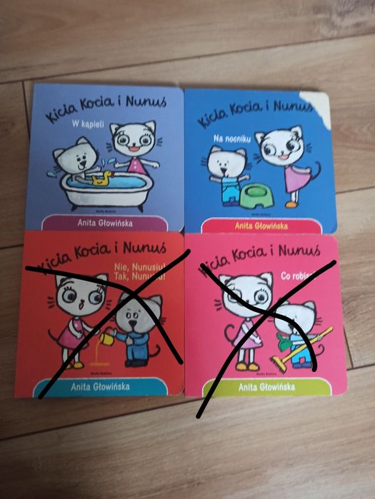 Książeczki kicia kocia