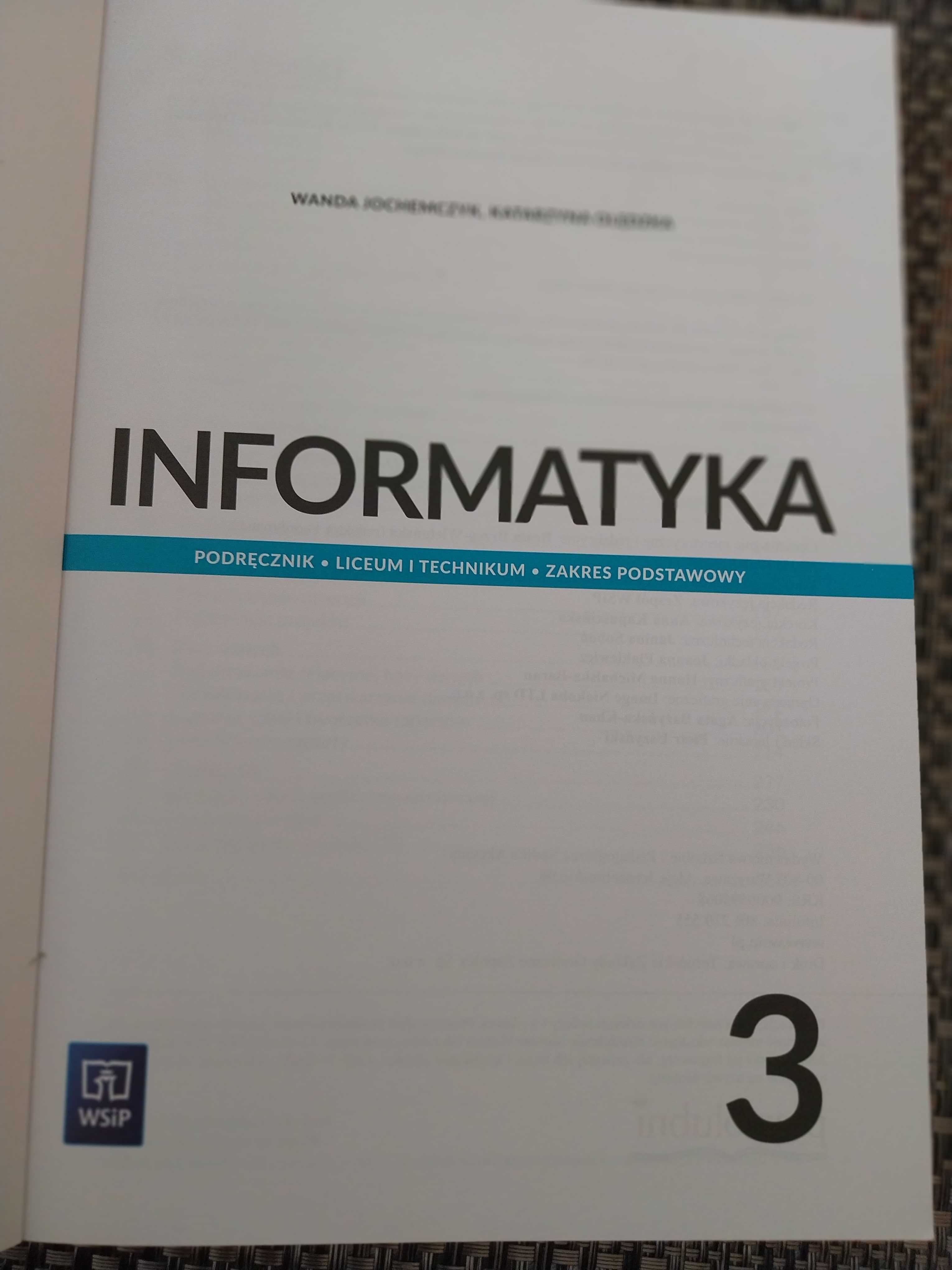 Informatyka 3 WSiP