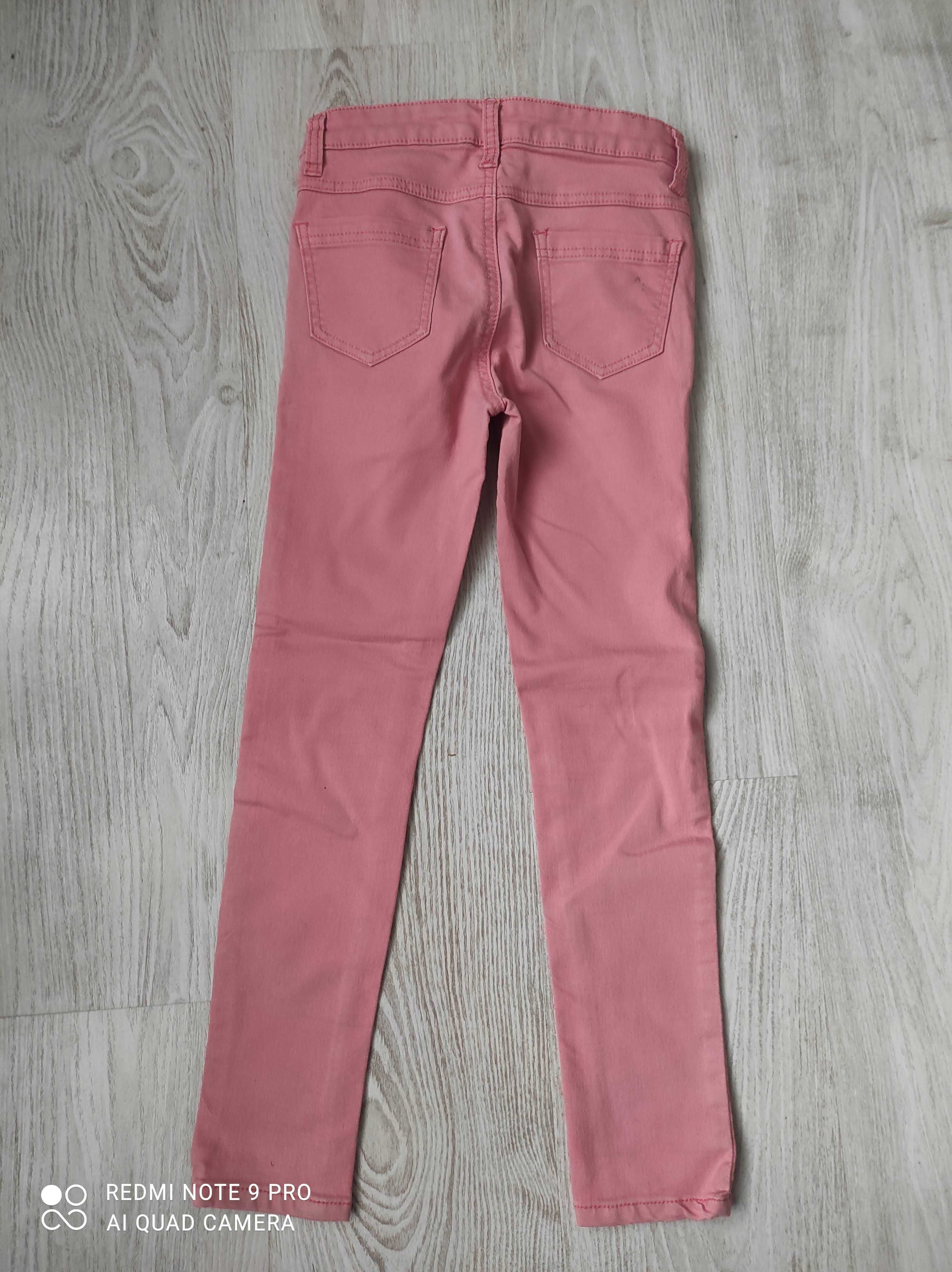 Коралловые джинсы скинни Seppala girls, размер 128