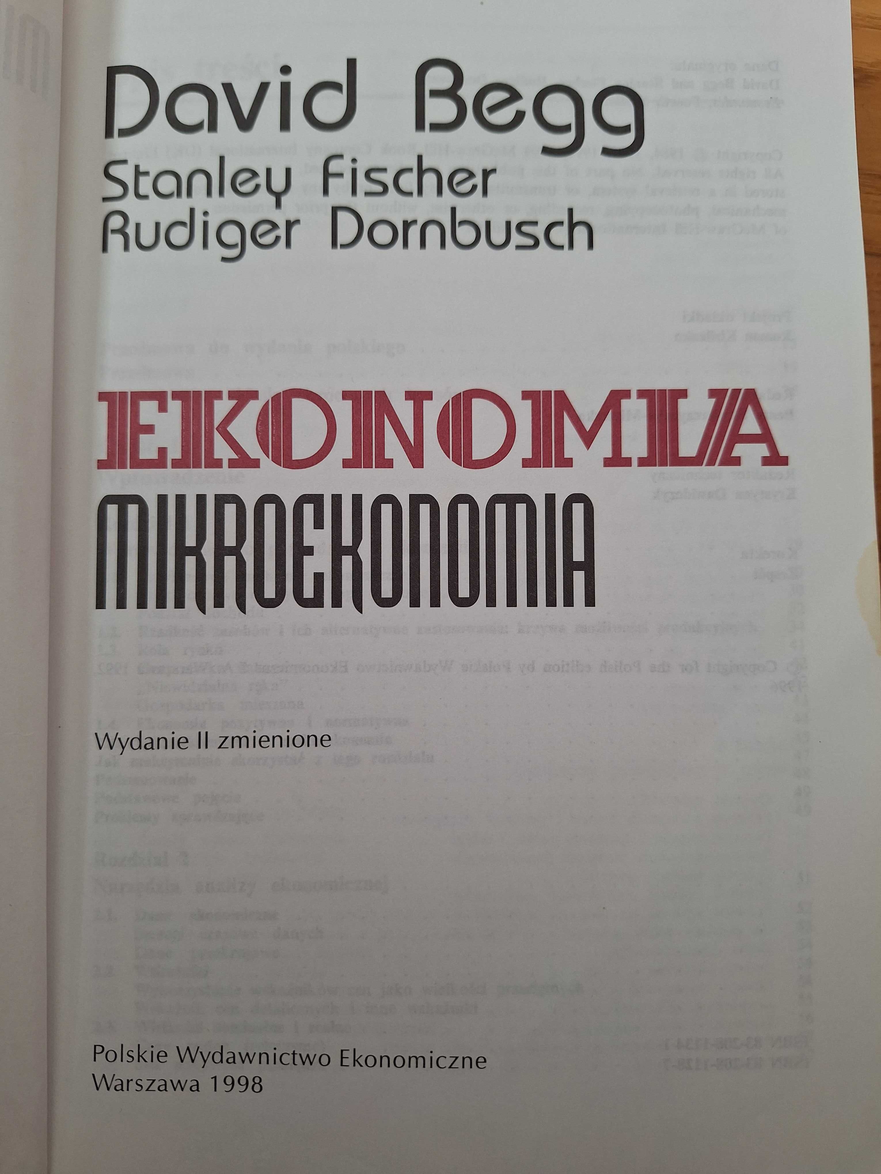 Mikroekonomia David Begg Stanley Fischer Dornbusch PWE