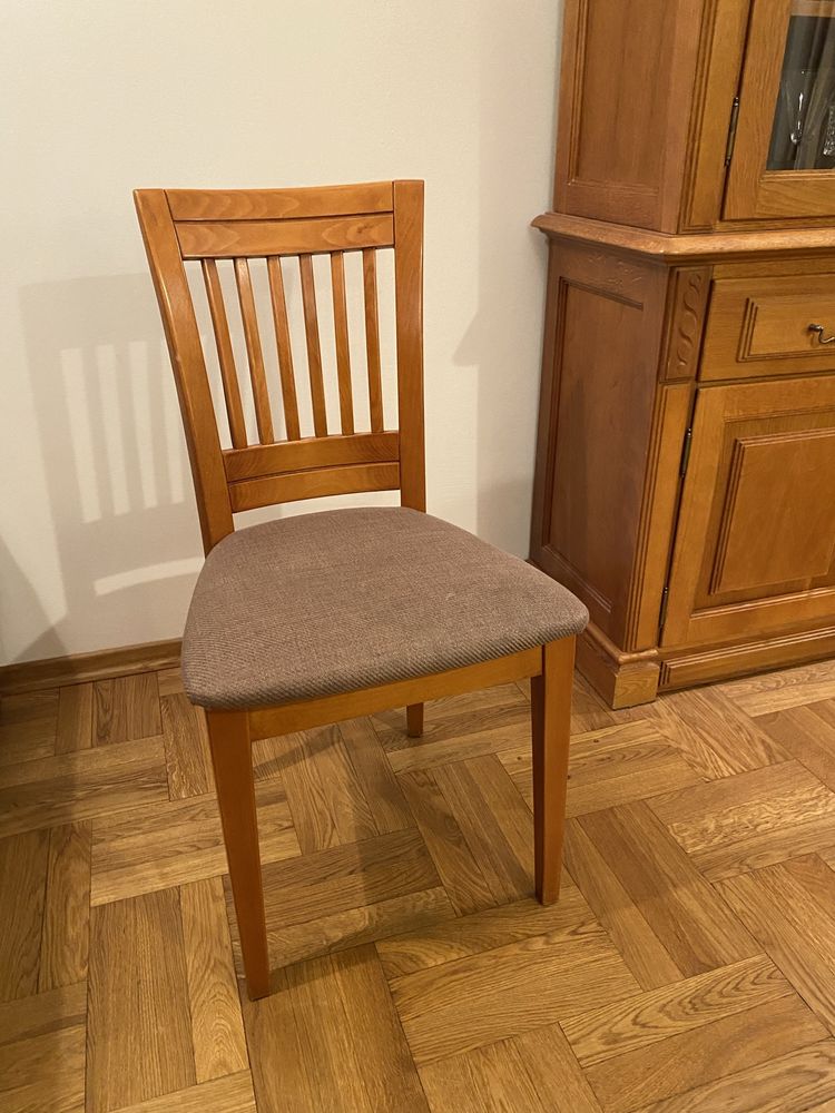 Stól z litego drewna