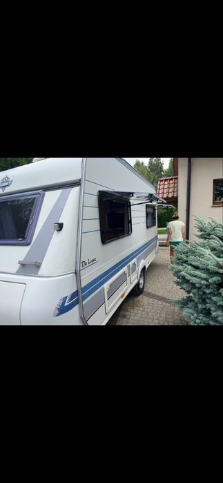 Przyczepa Hobby de lux stan idealny jak na ten rok