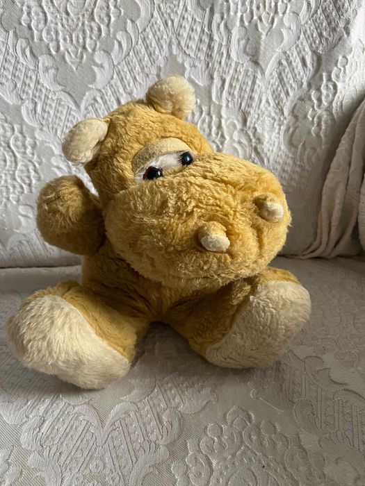 Peluche de Criança - "Pequeno Hipópotamo"