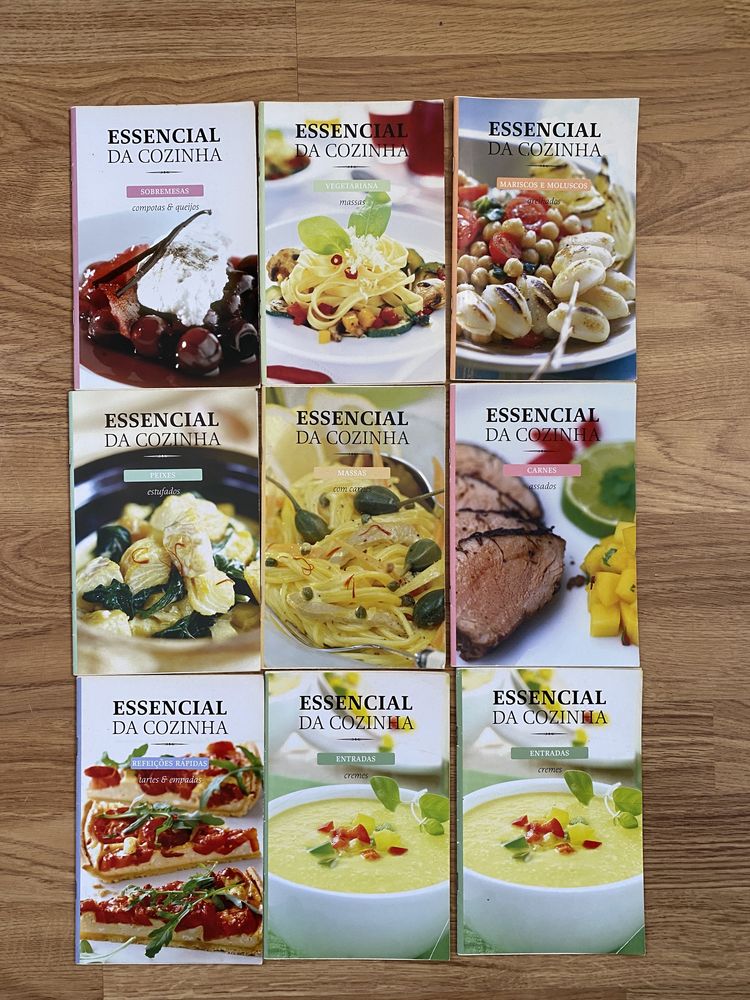 Mini-livros “Essencial da Cozinha”