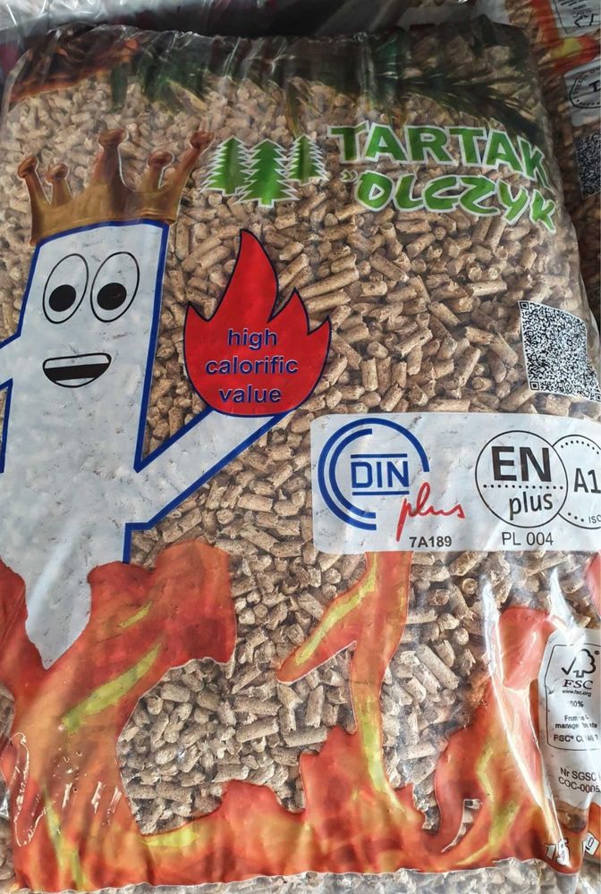 Pellet Olczyk 6mm A1 worek 15kg PREMIUM