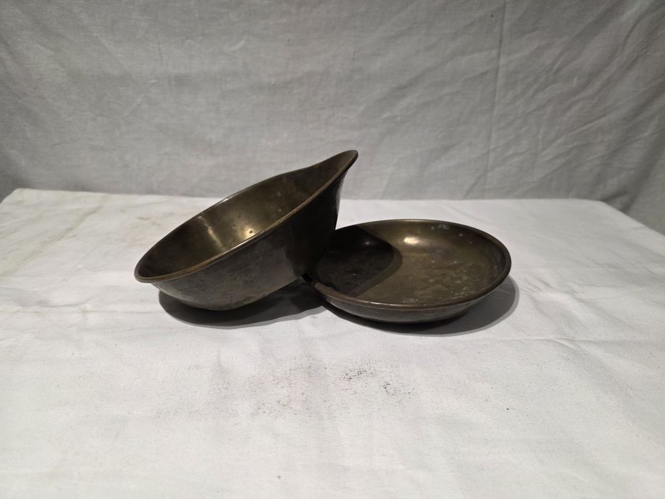 Szalki mosiężne do wagi 2kg W.Hess Lublin