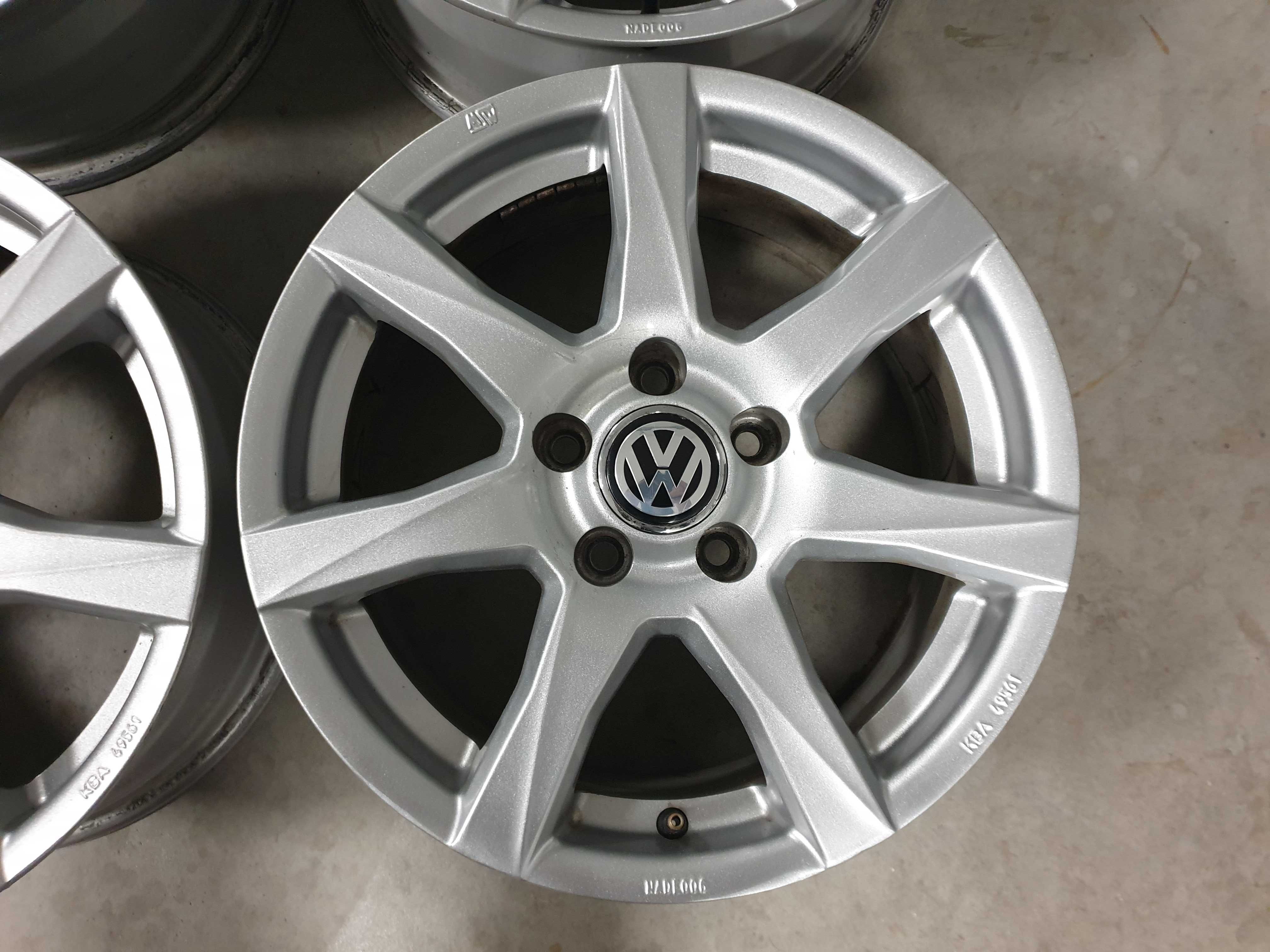 Alufelgi 16" VW Passat b6 b7 b8 CC Golf VIII R-line Caddy Touran 5x112