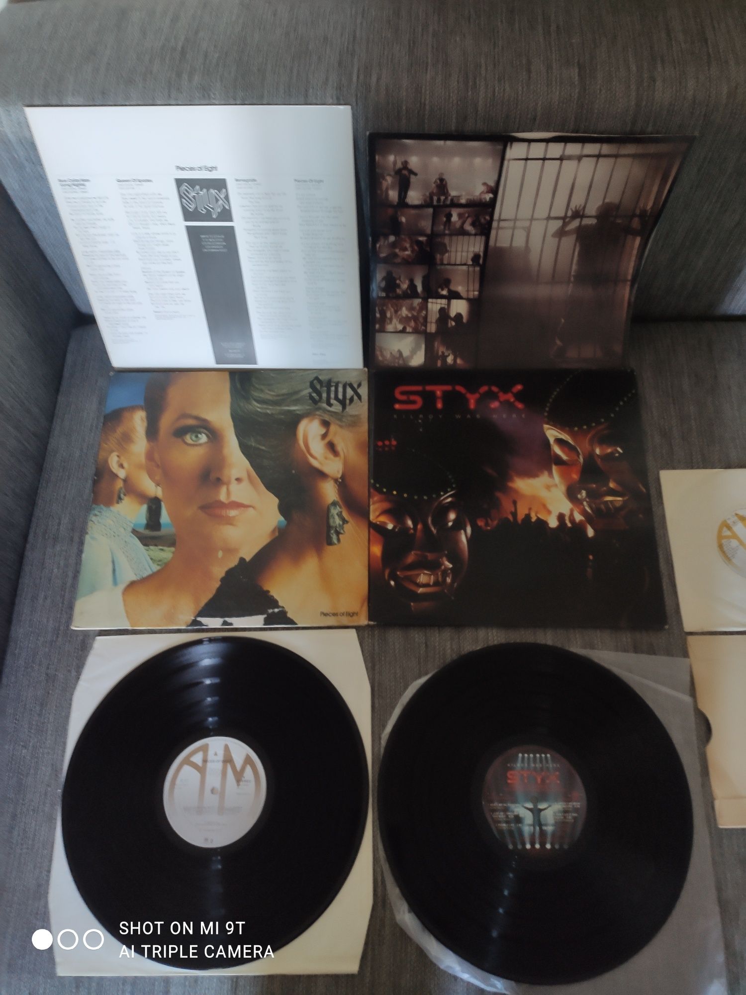 Styx zestaw 4 płyt winylowych plus prezent