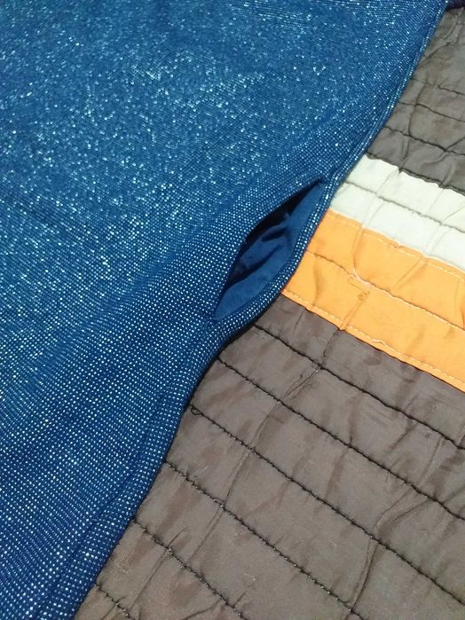 Vestido lindíssimo Azul marinho com brilhantes , da Zara Kids