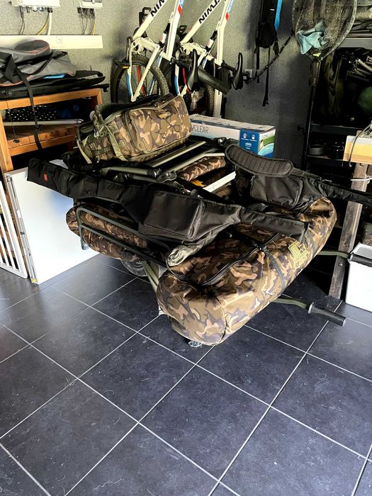 Zestaw Karpiowy Fox Camo R Series Prologic Shimano Delkim Zibro Avid