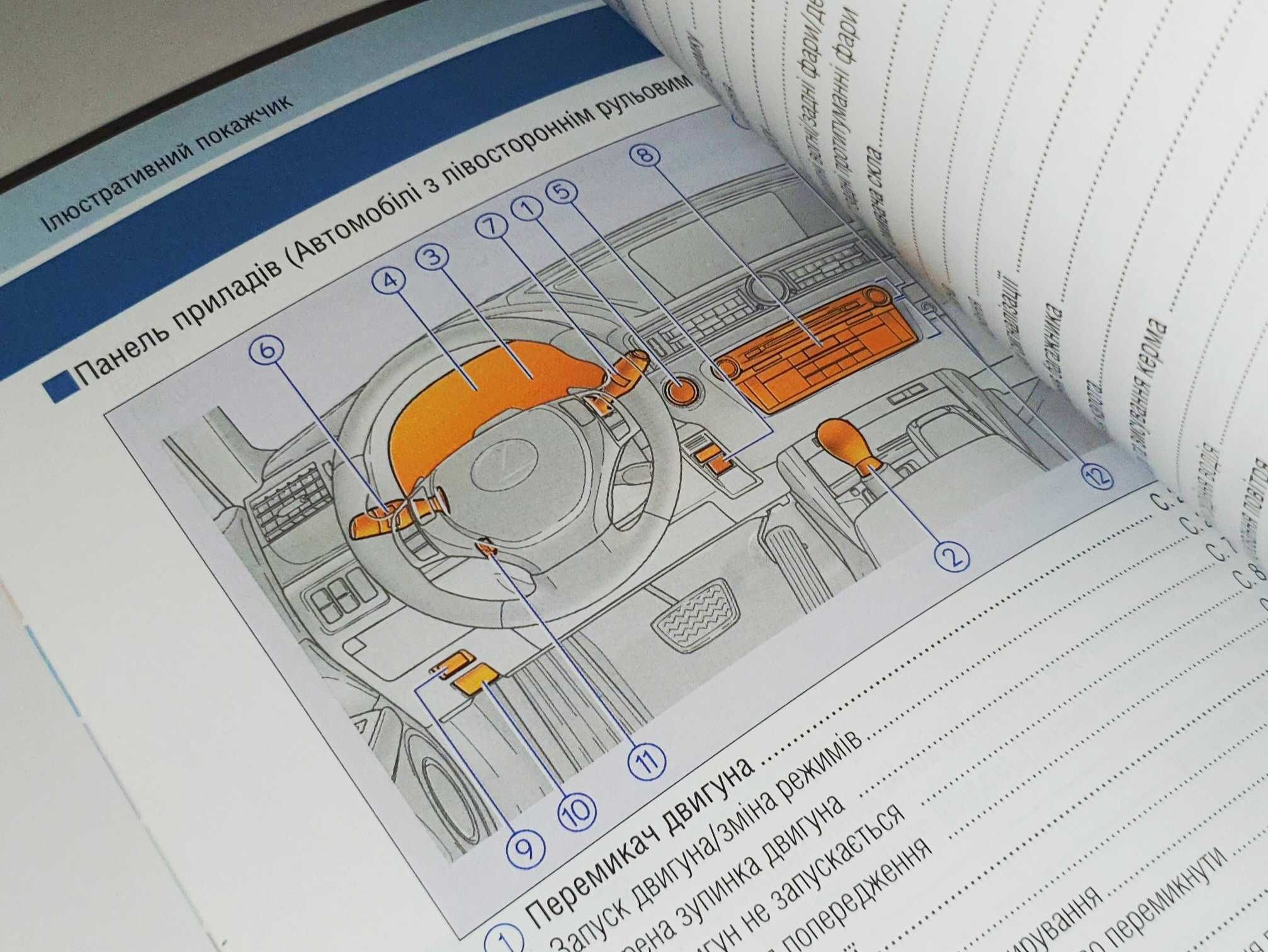 Комплект инструкций по эксплуатации Lexus GS 250/350 (2012-2015)