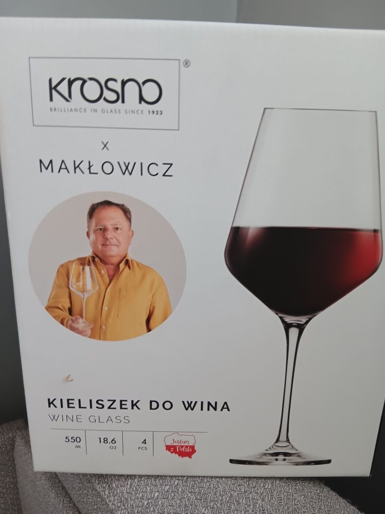 Kieliszki do wina 4szt. Krosno
