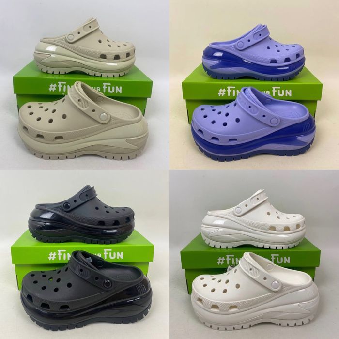 Crocs Mega Crush Clog крокси жіночі р. 36-40 женские кроксы