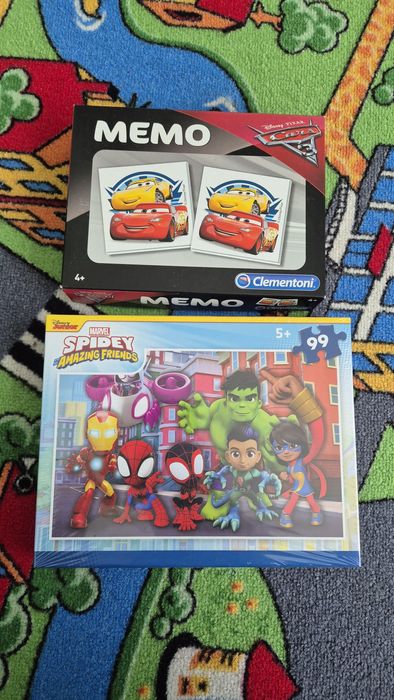 Memory cars, puzzle spidey
