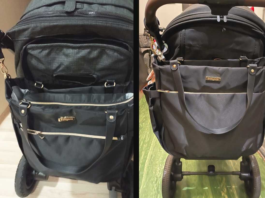 Torba dla mamy do wózka Babyono COCO – Elegancka i Praktyczna