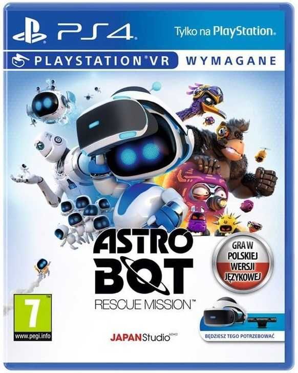Astro Bot PS4 + Slim + Pro + PS5 = PŁYTA PL = sklep Wejherowo