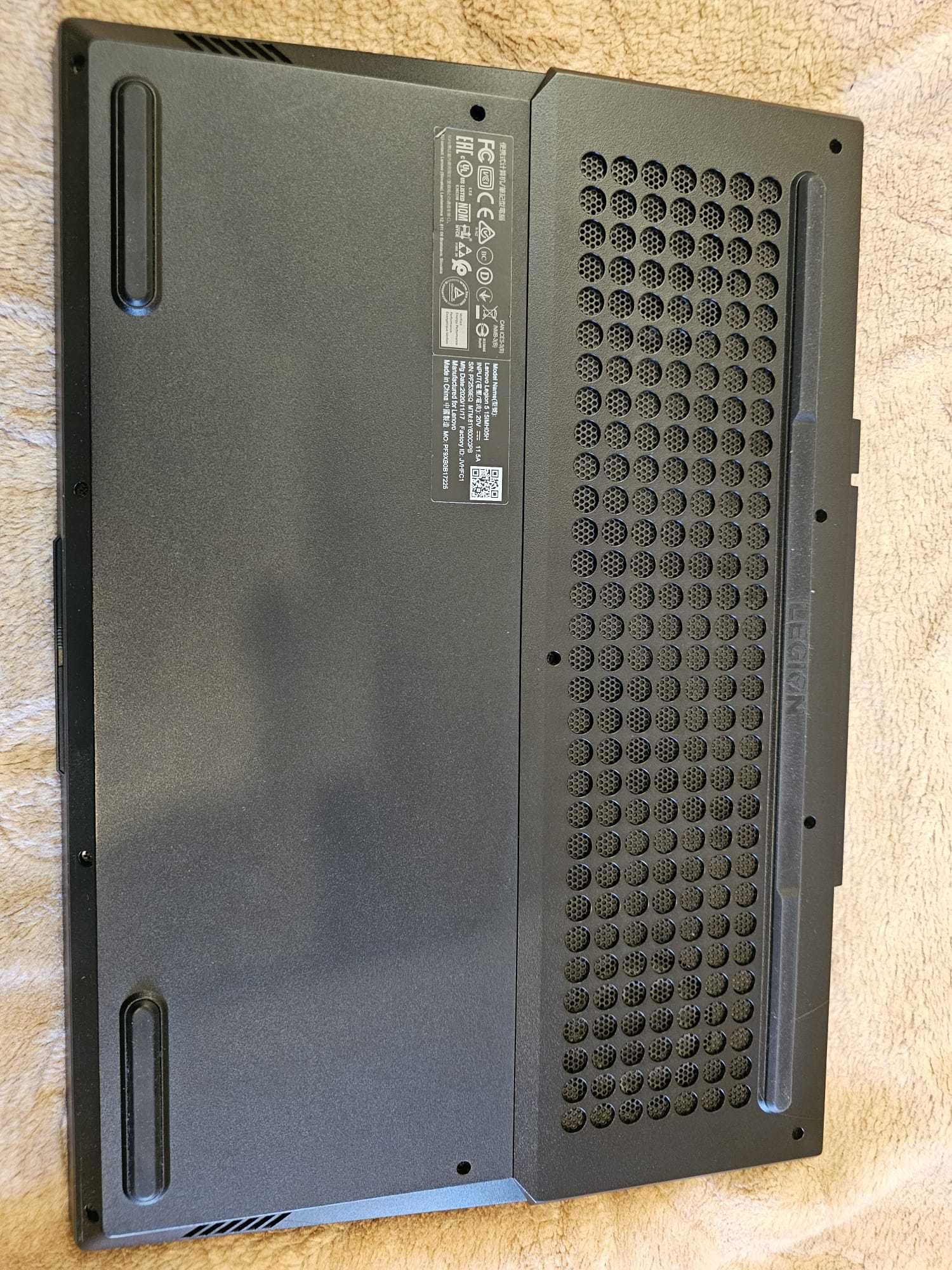 legion 5 15mh05h i7 rtx 2060 - 2x hdd ssd/16GB RAM