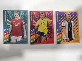 Cartas de futebol feminino Panini Mcdonald's